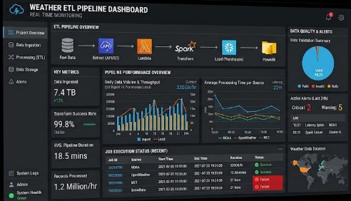 Weather ETL pipeline diagram